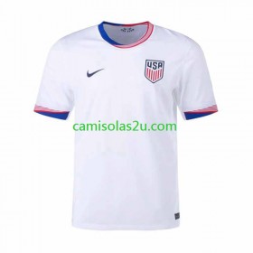 Camisolas de futebol Estados Unidos Equipamento Principal 2024 Manga Curta